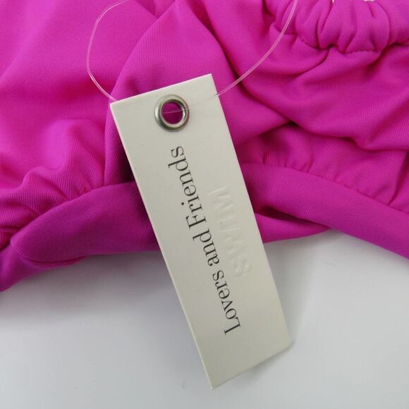 Lovers and Friends Women’s Feeling Myself One Piece Swim Suit in Magenta Sz XS - Picture 4 of 5